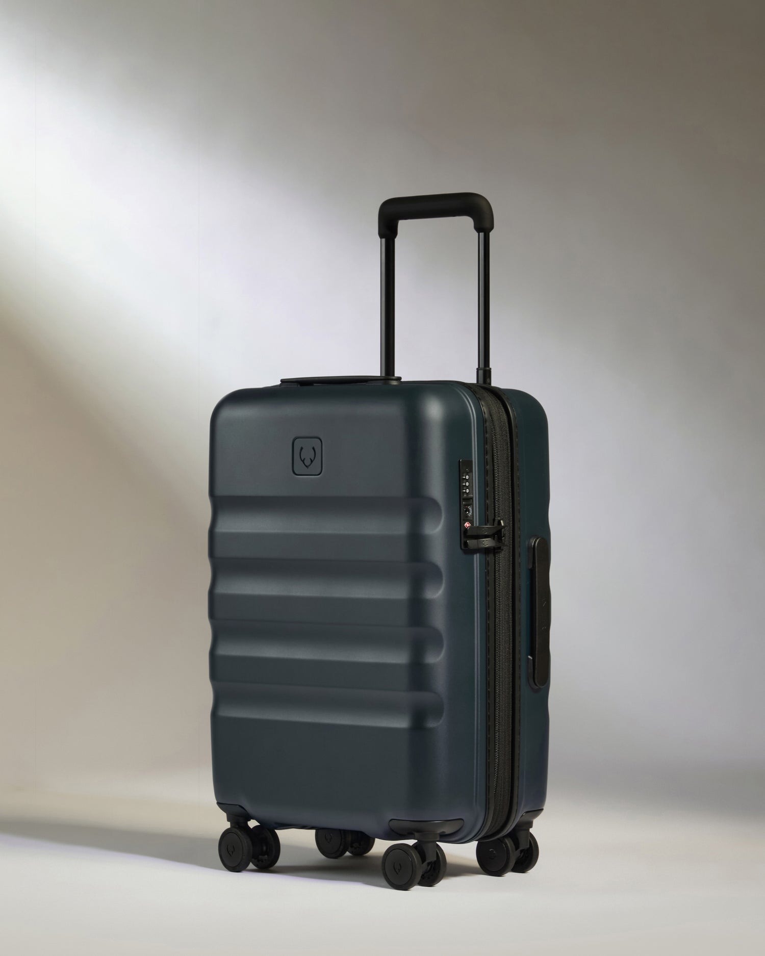 Expandable Carry-on Luggage in Indigo Blue - Icon Stripe