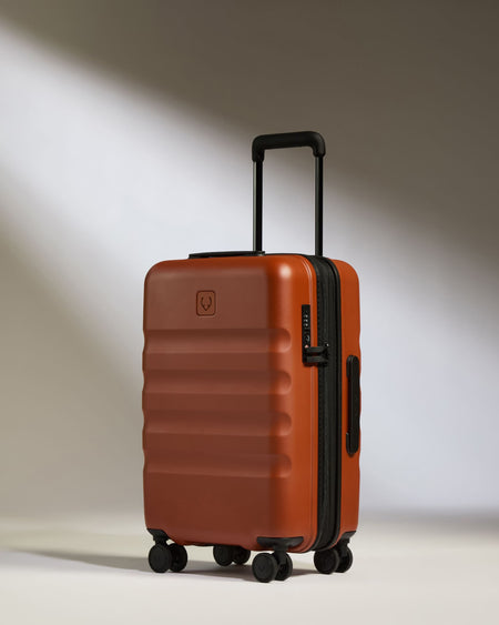 Expandable Carry-on Luggage in Maple Red - Icon Stripe