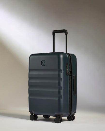 Large Carry-on Luggage in Indigo Blue - Icon Stripe