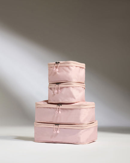 Packing Cubes in Moorland Pink - Set of 4