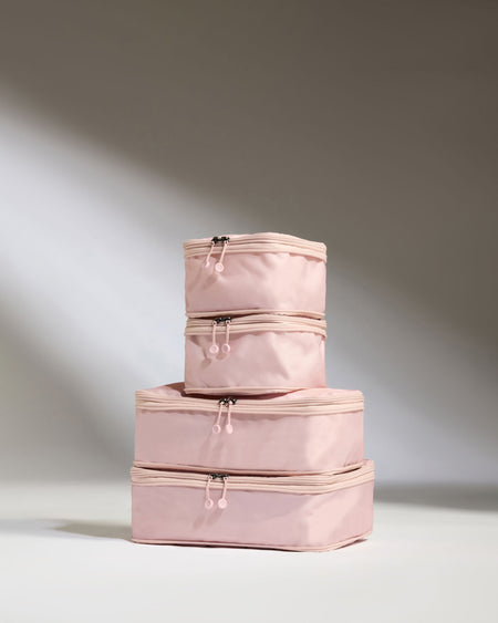 Packing Cubes in Moorland Pink - Set of 4