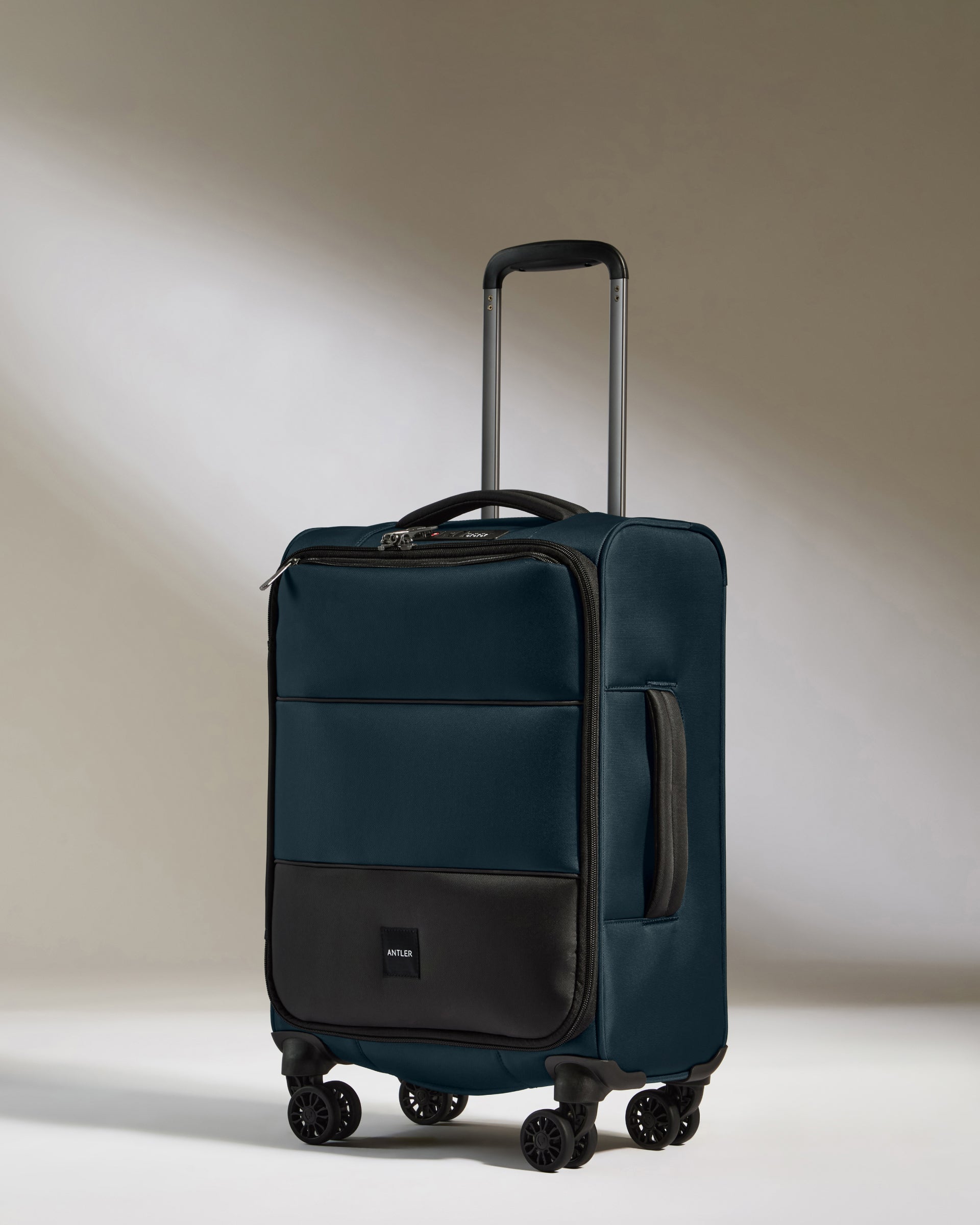 Lightest Carry on Luggage in Indigo Soft Stripe