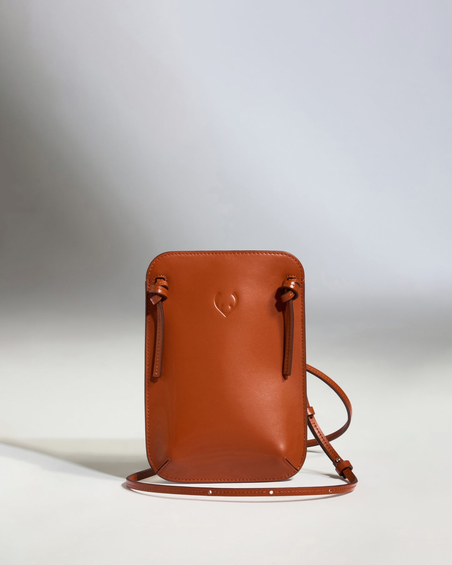 Crossbody Bag in Tan Leather - 1914 Collection