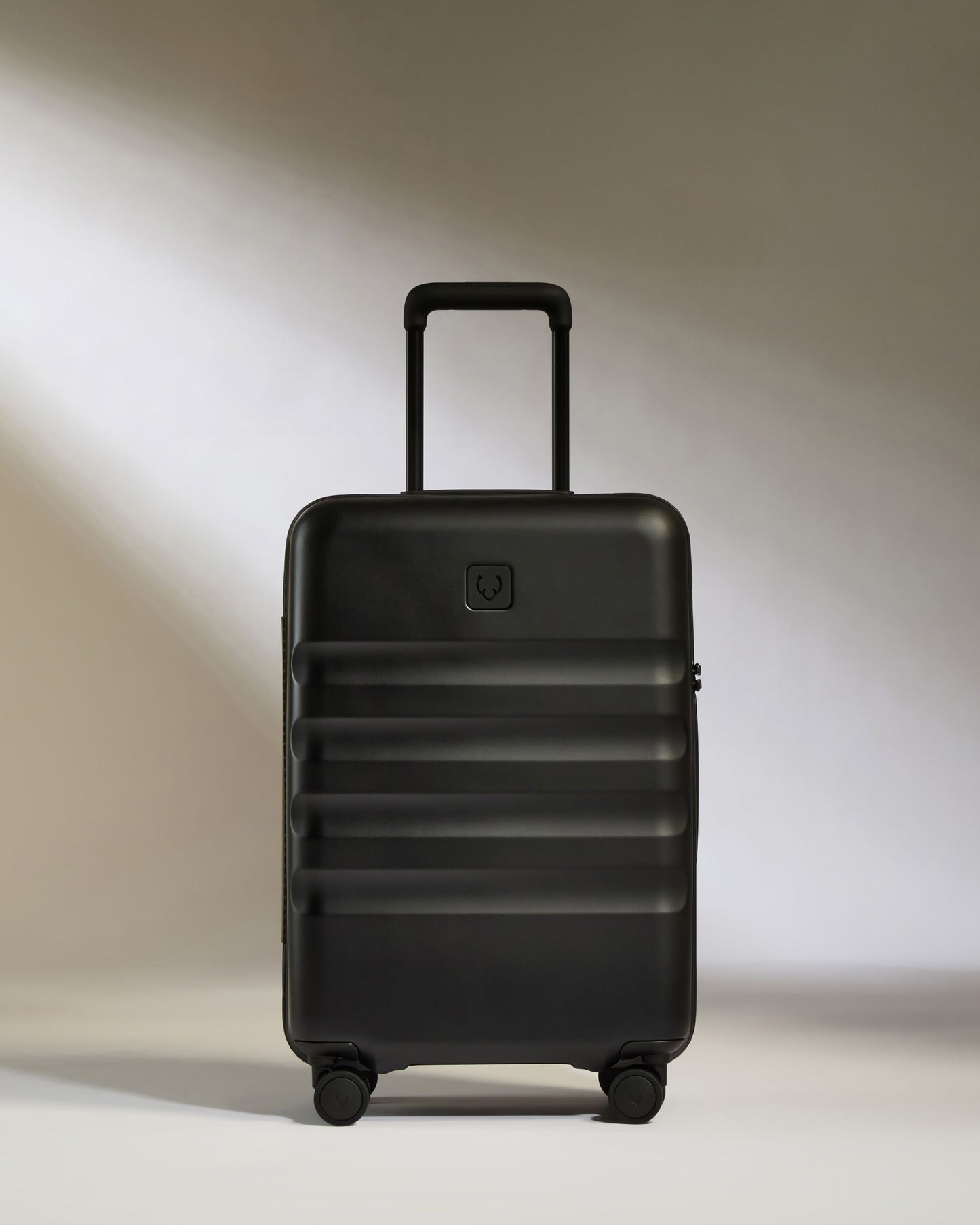 Large Carry-on Luggage Set in Black - Icon Stripe