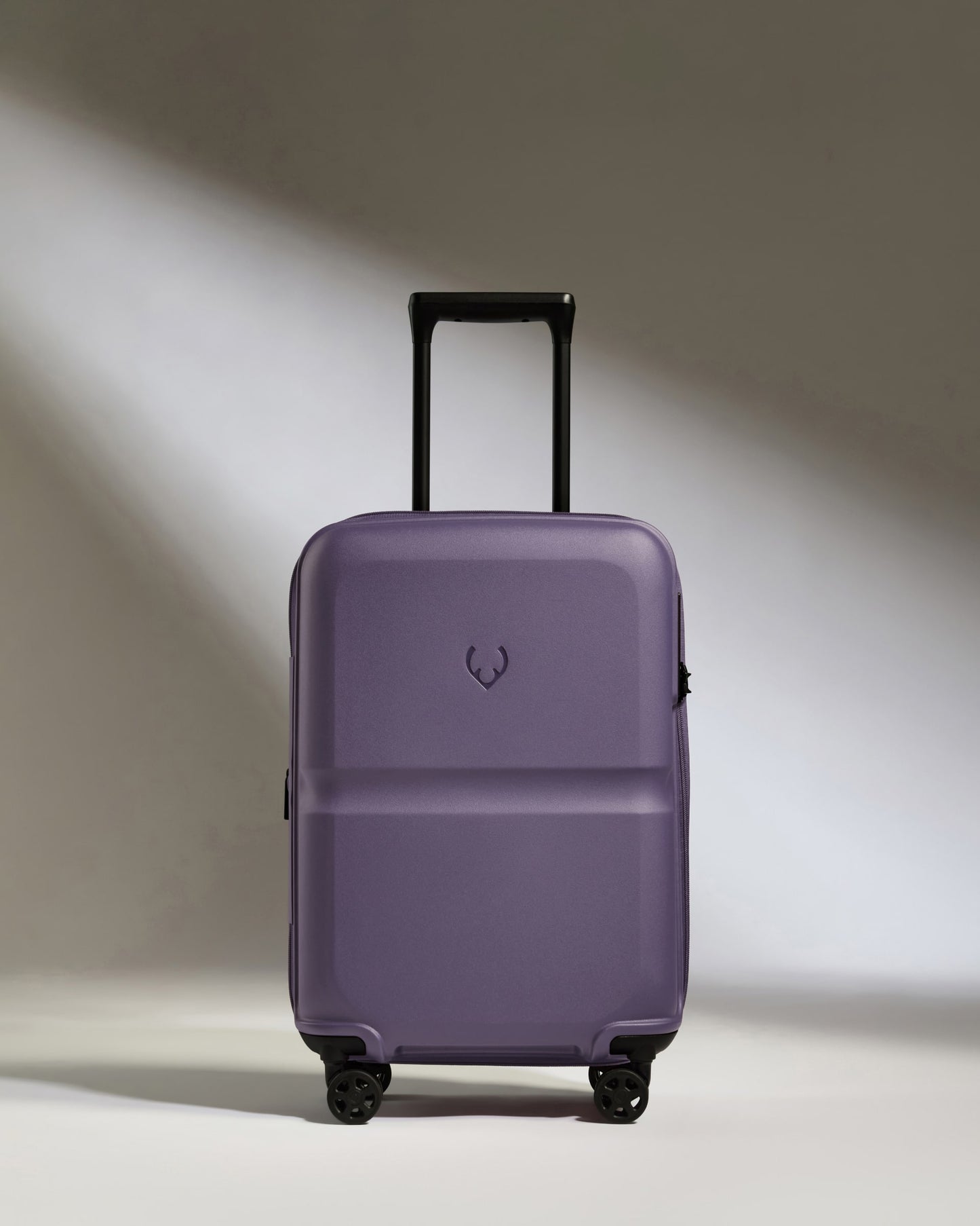 Expandable Carry-on Luggage in Thistle Purple - Single Stripe