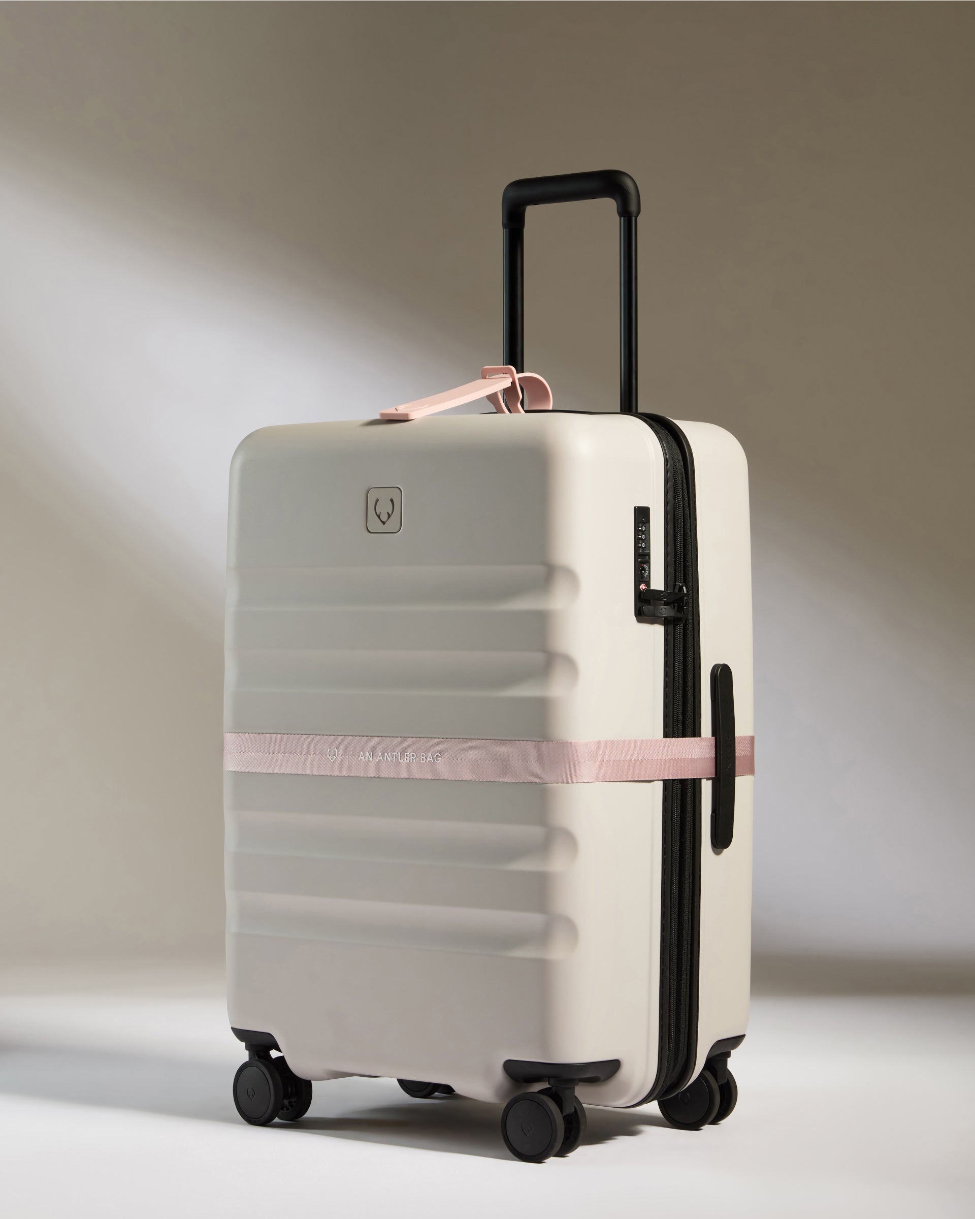 Luggage Strap in Moorland Pink Antler USA