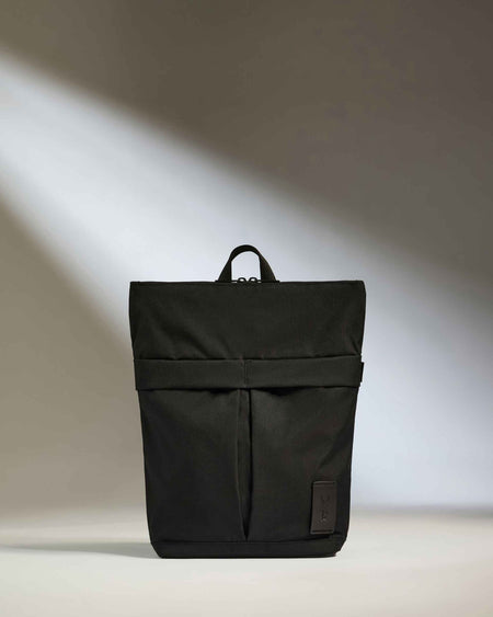 Urban Core Zip Top Backpack in Black