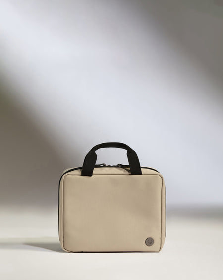 Hanging Toiletry Bag in Taupe - Chelsea