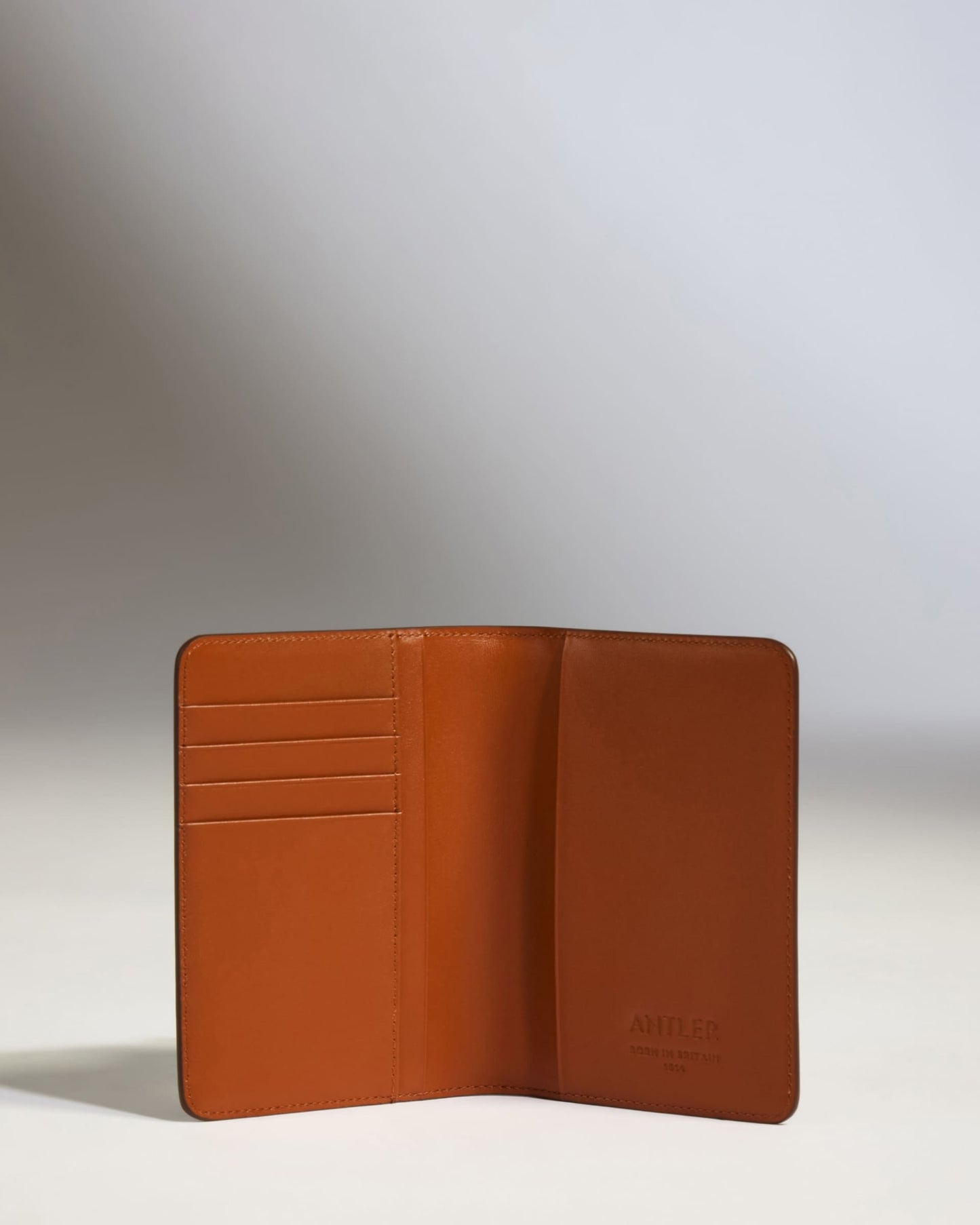 Passport Holder in Tan Leather - 1914 Collection