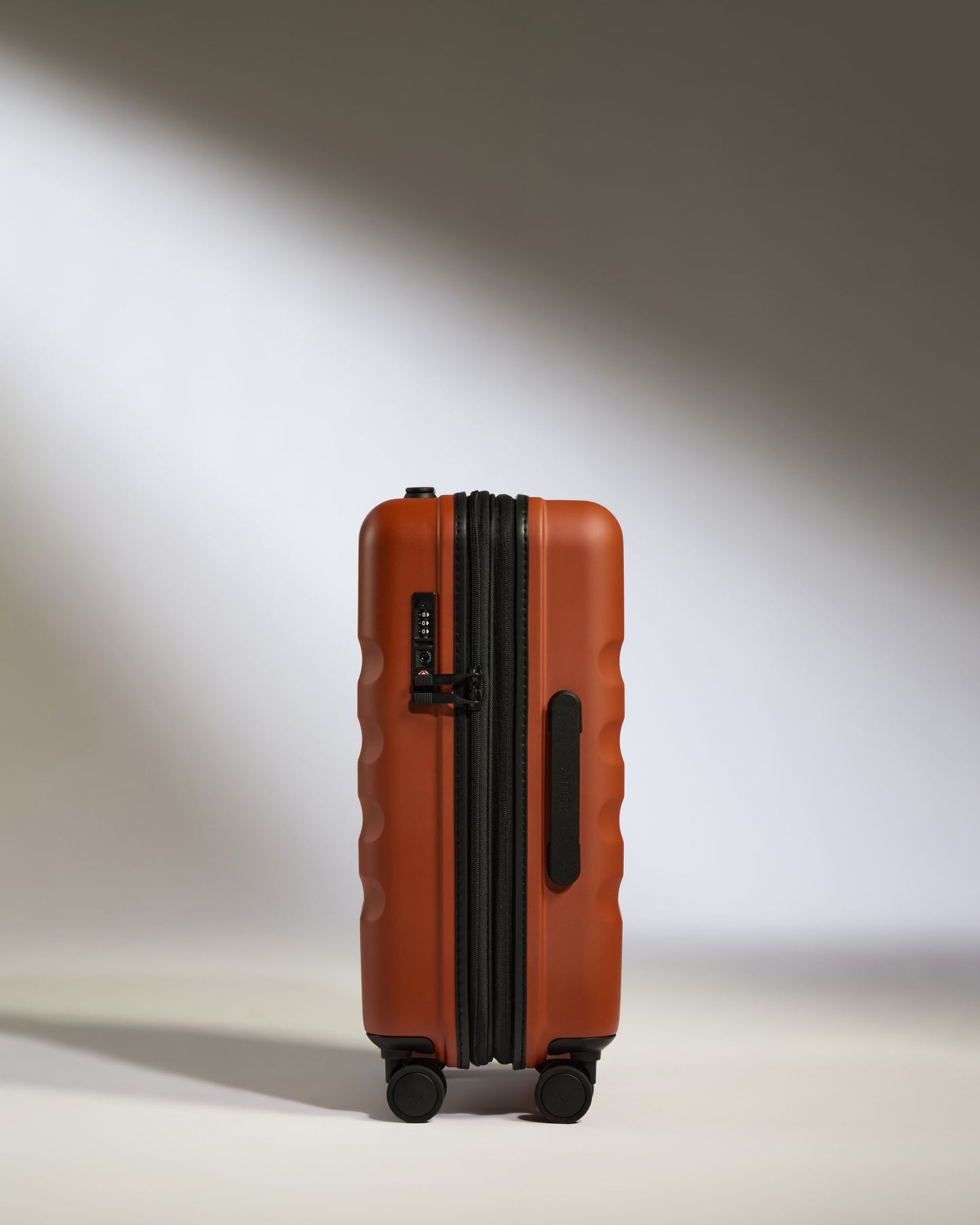 Expandable Carry-on Luggage in Maple Red - Icon Stripe