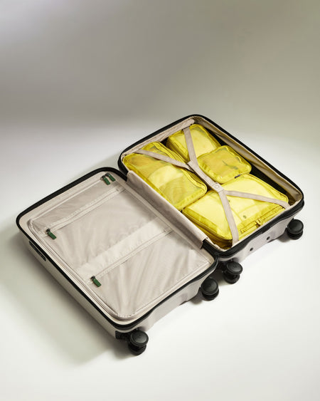 Packing Cubes in Gorse Yellow - Set of 4