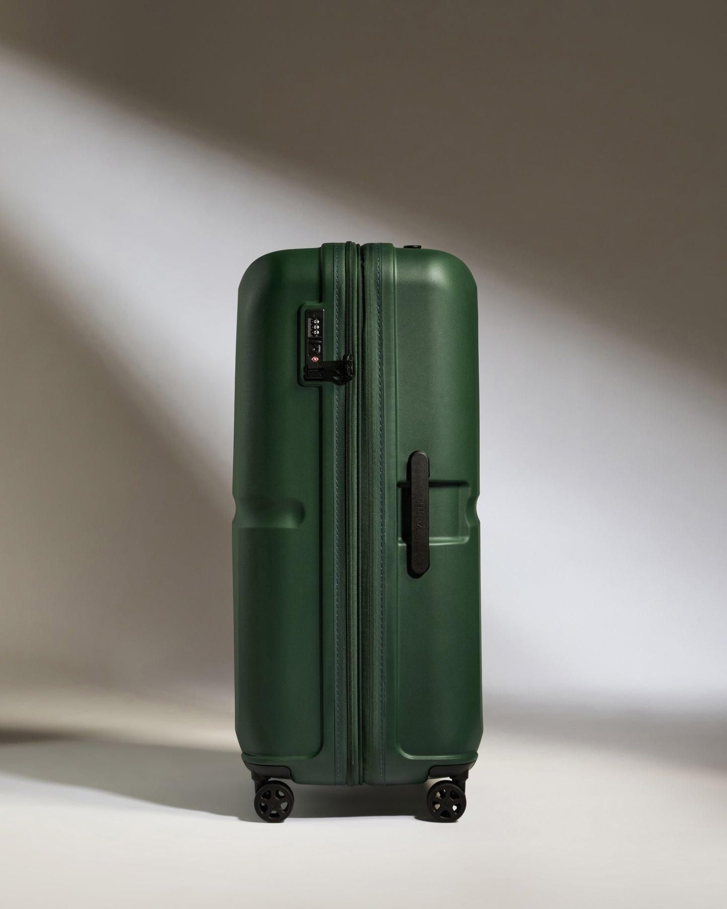 Large Luggage in Antler Green - Single Stripe