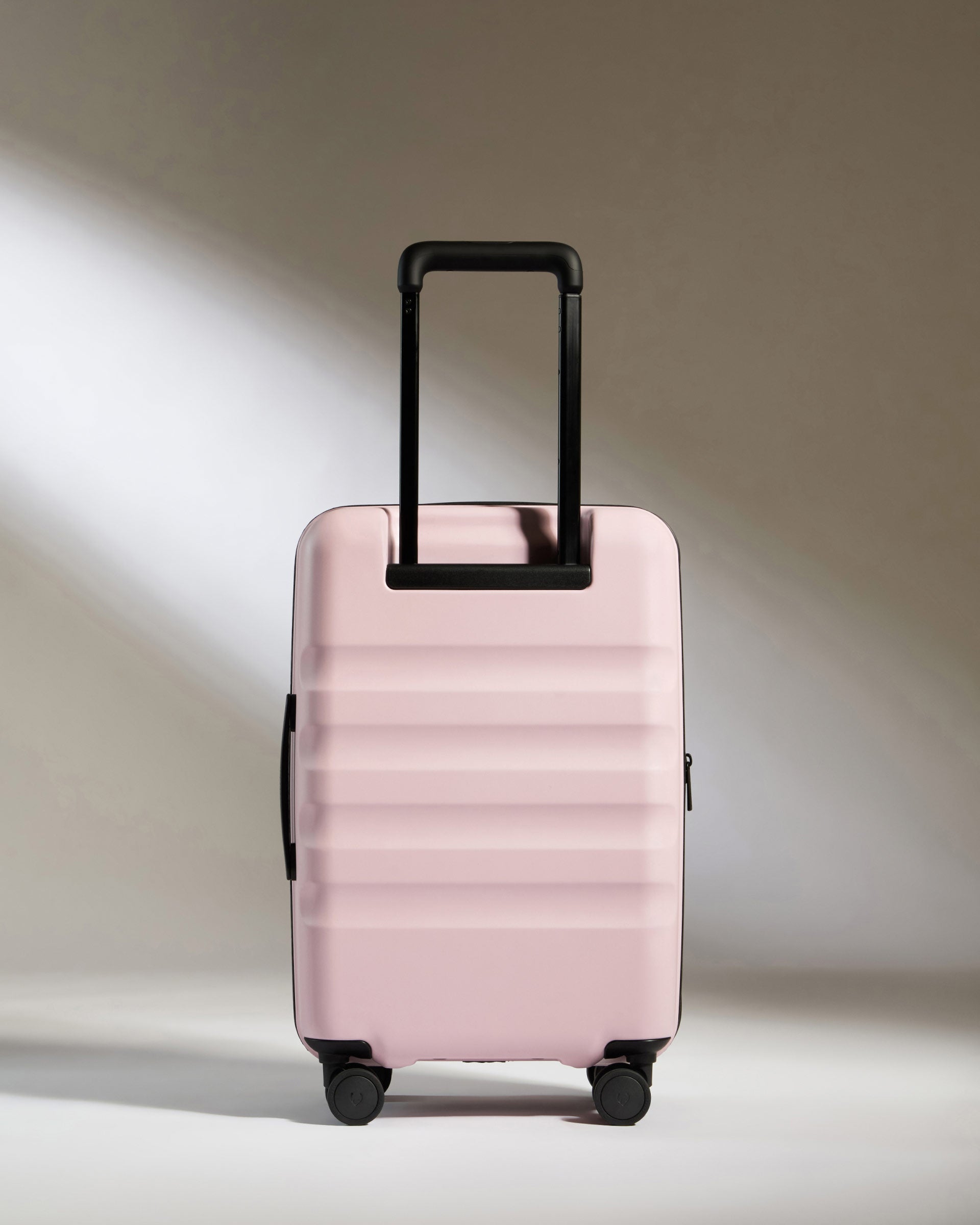 Expandable Carry on Luggage in Moorland Pink Icon Stripe