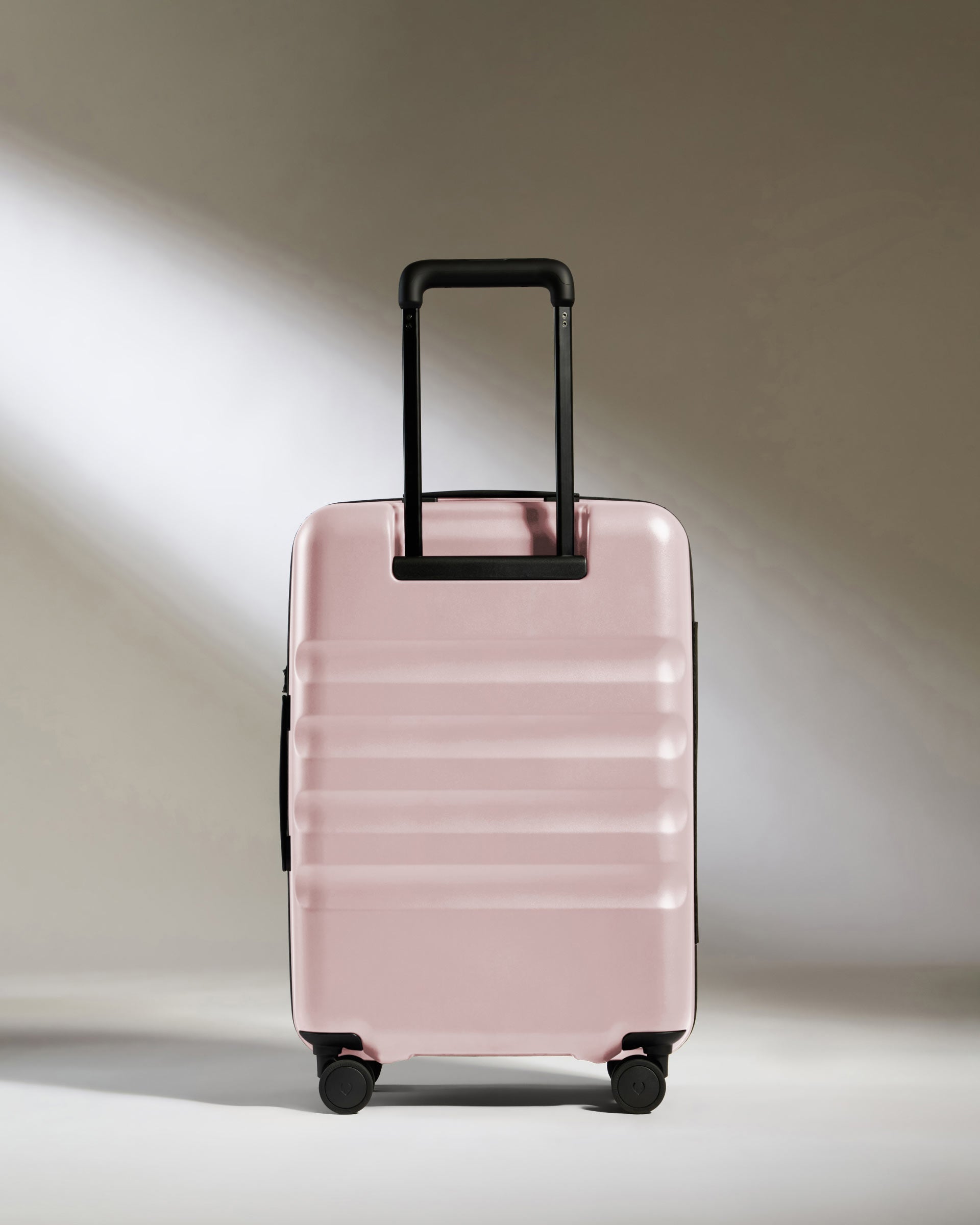 Large Carry on Luggage in Moorland Pink Icon Stripe