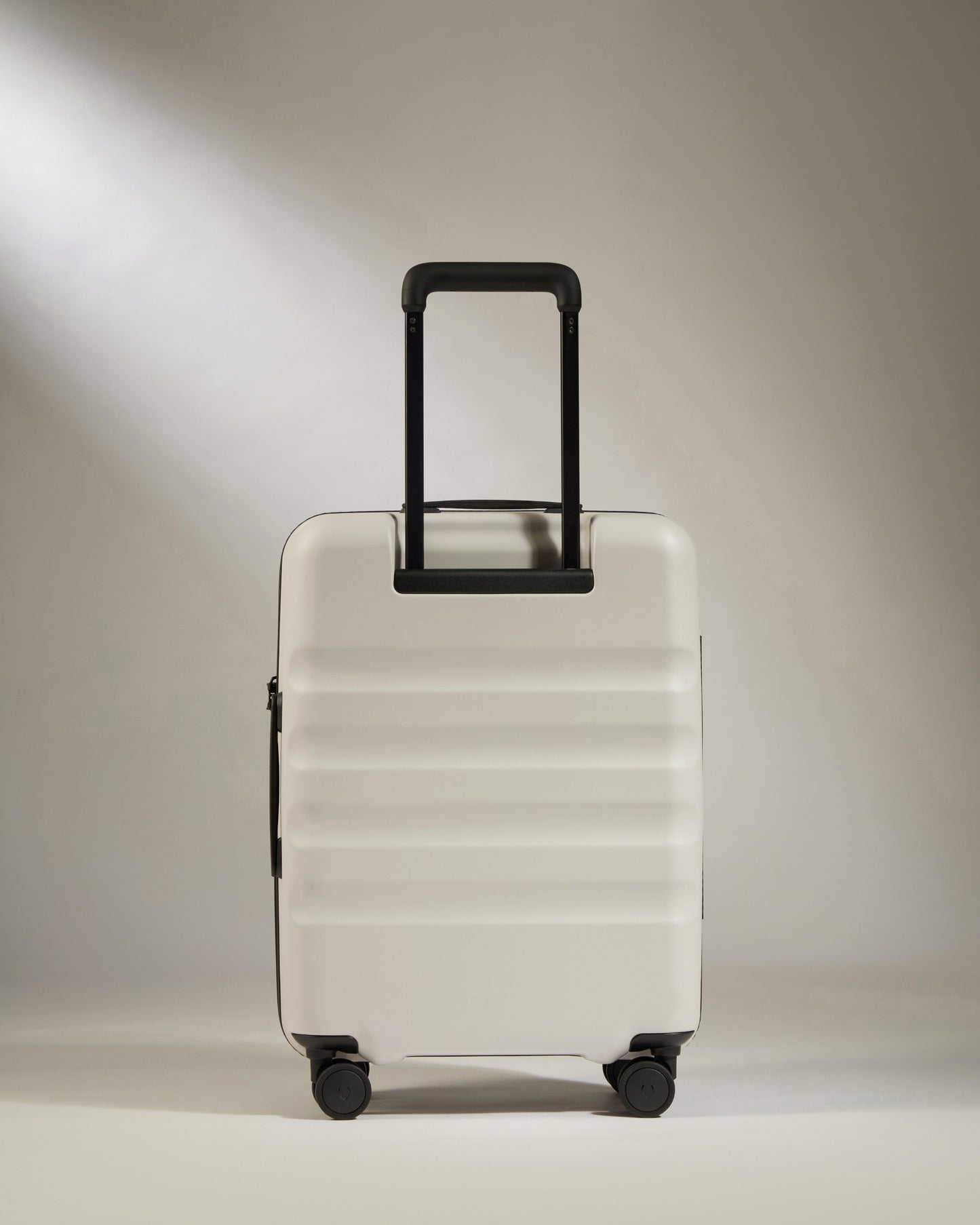 Carry-on with Pocket Luggage in Taupe - Icon Stripe