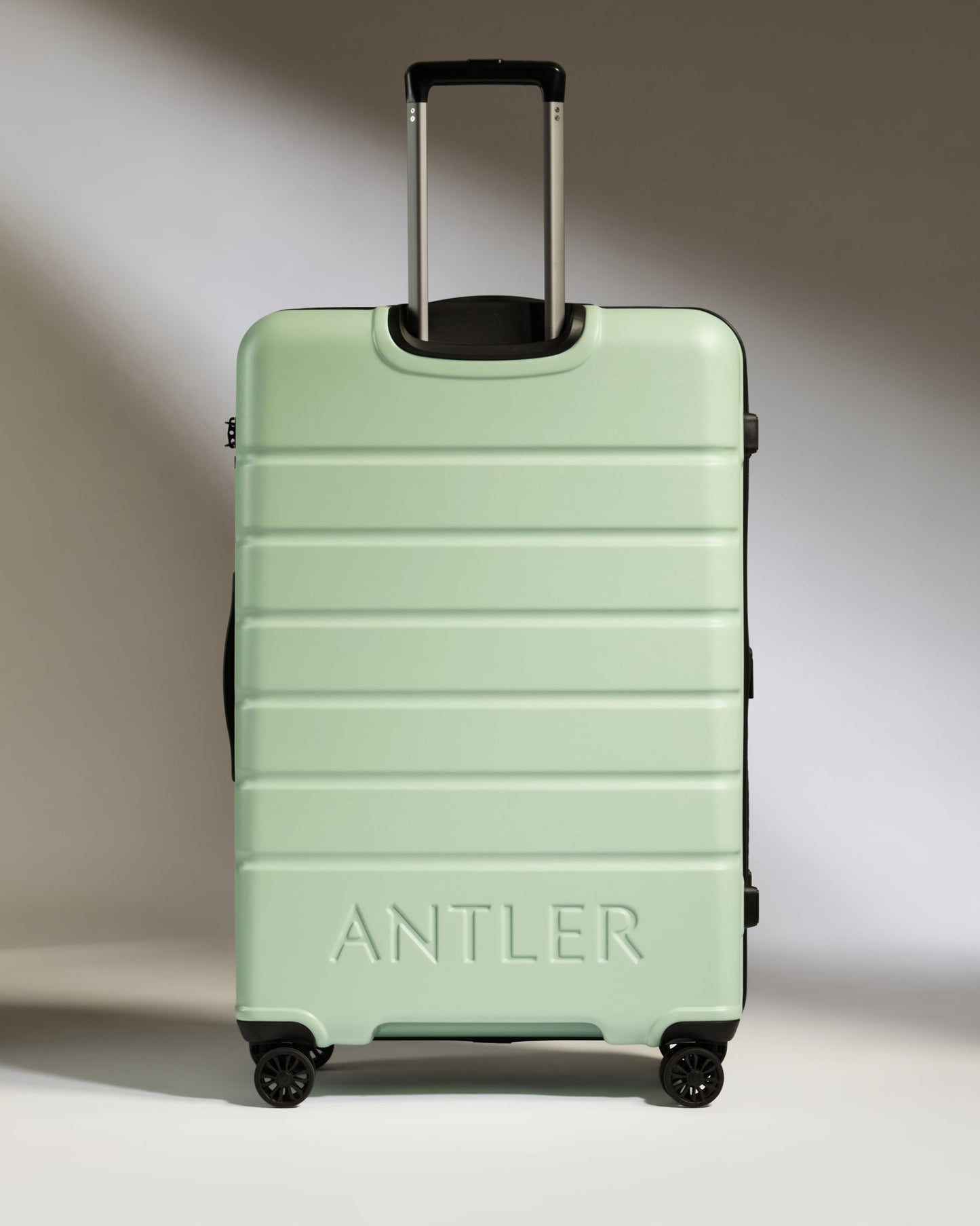 Large Luggage in Aspen Green - Logo