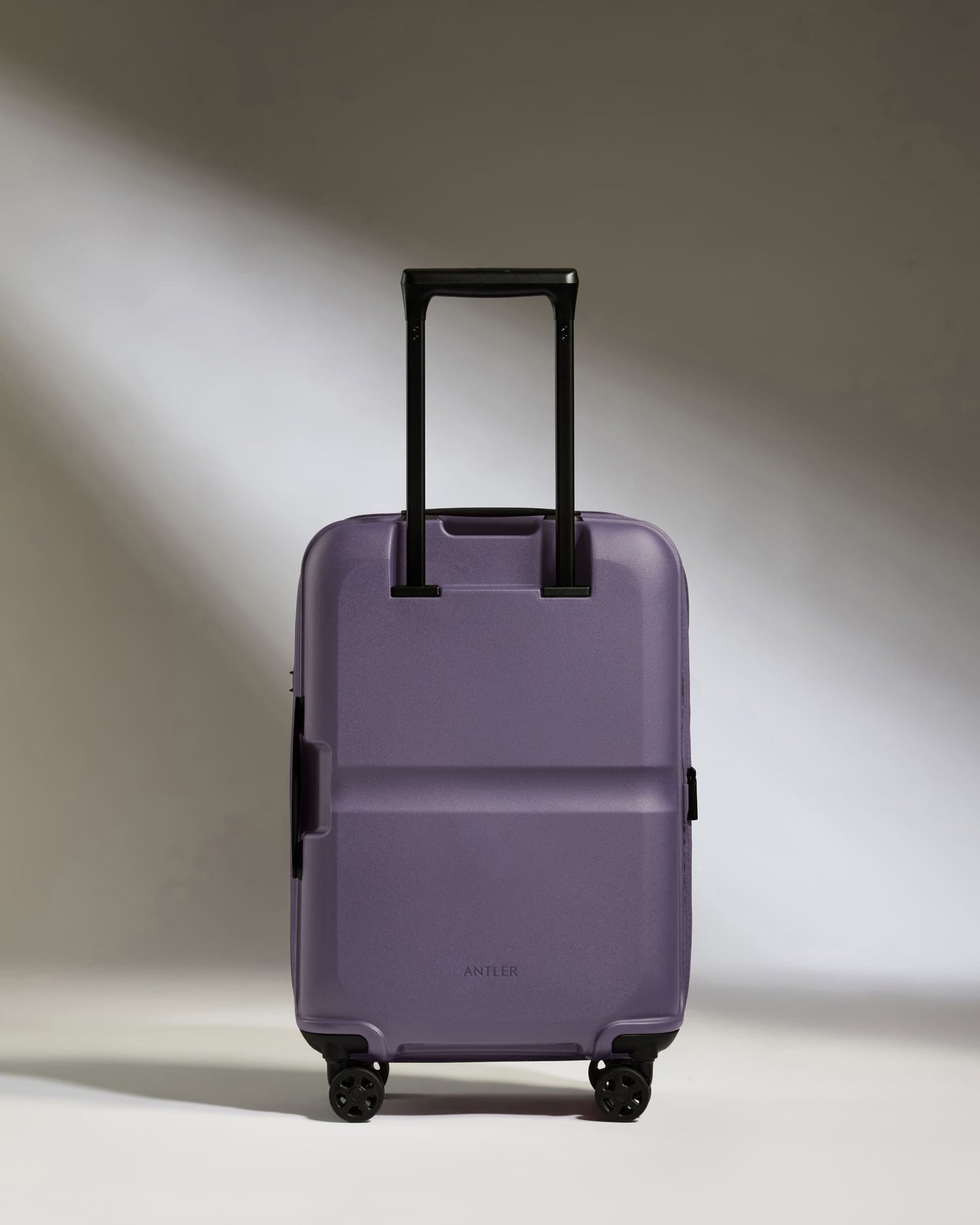 Expandable Carry-on Luggage in Thistle Purple - Single Stripe