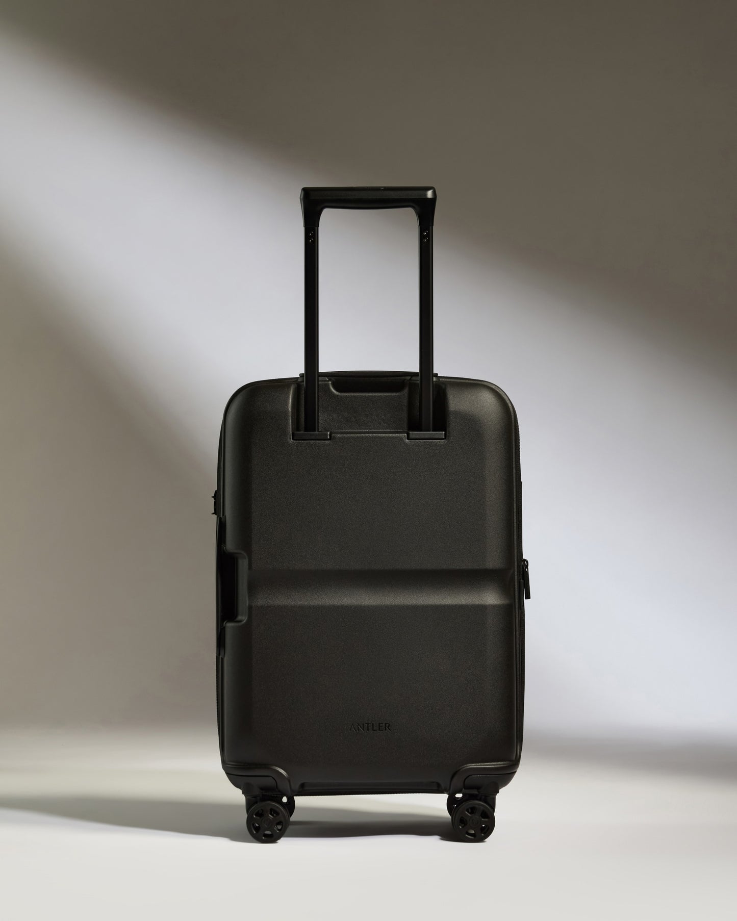 Expandable Carry-on Luggage in Black - Single Stripe