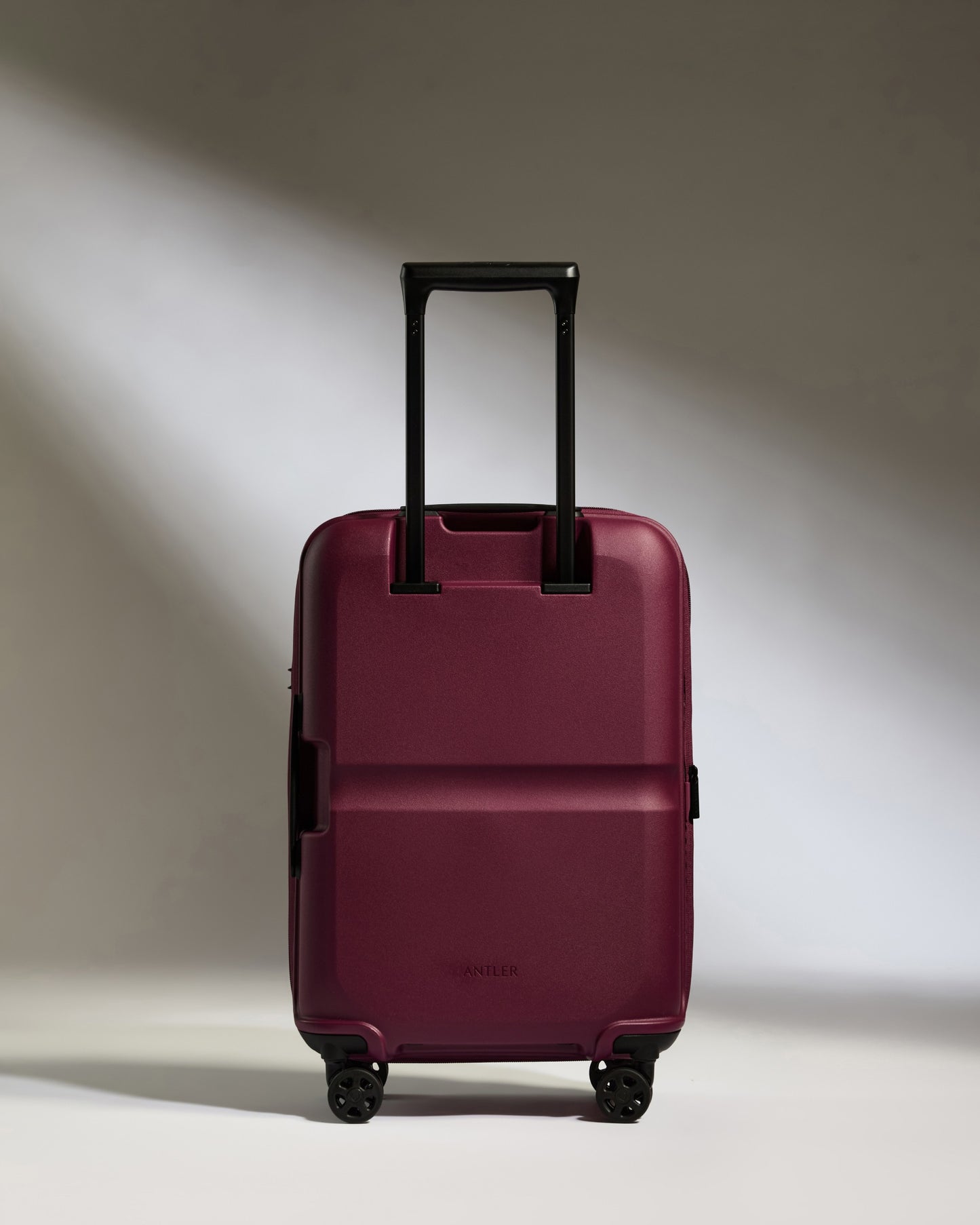 Expandable Carry-on Luggage in Heather Purple - Single Stripe