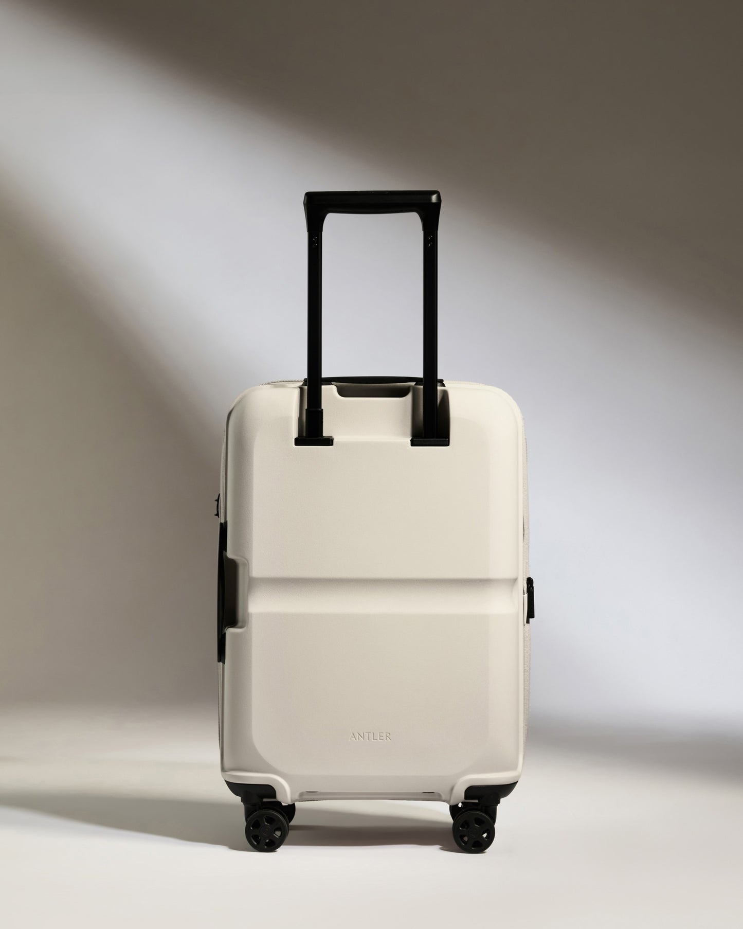 Expandable Carry-on Luggage in Taupe - Single Stripe