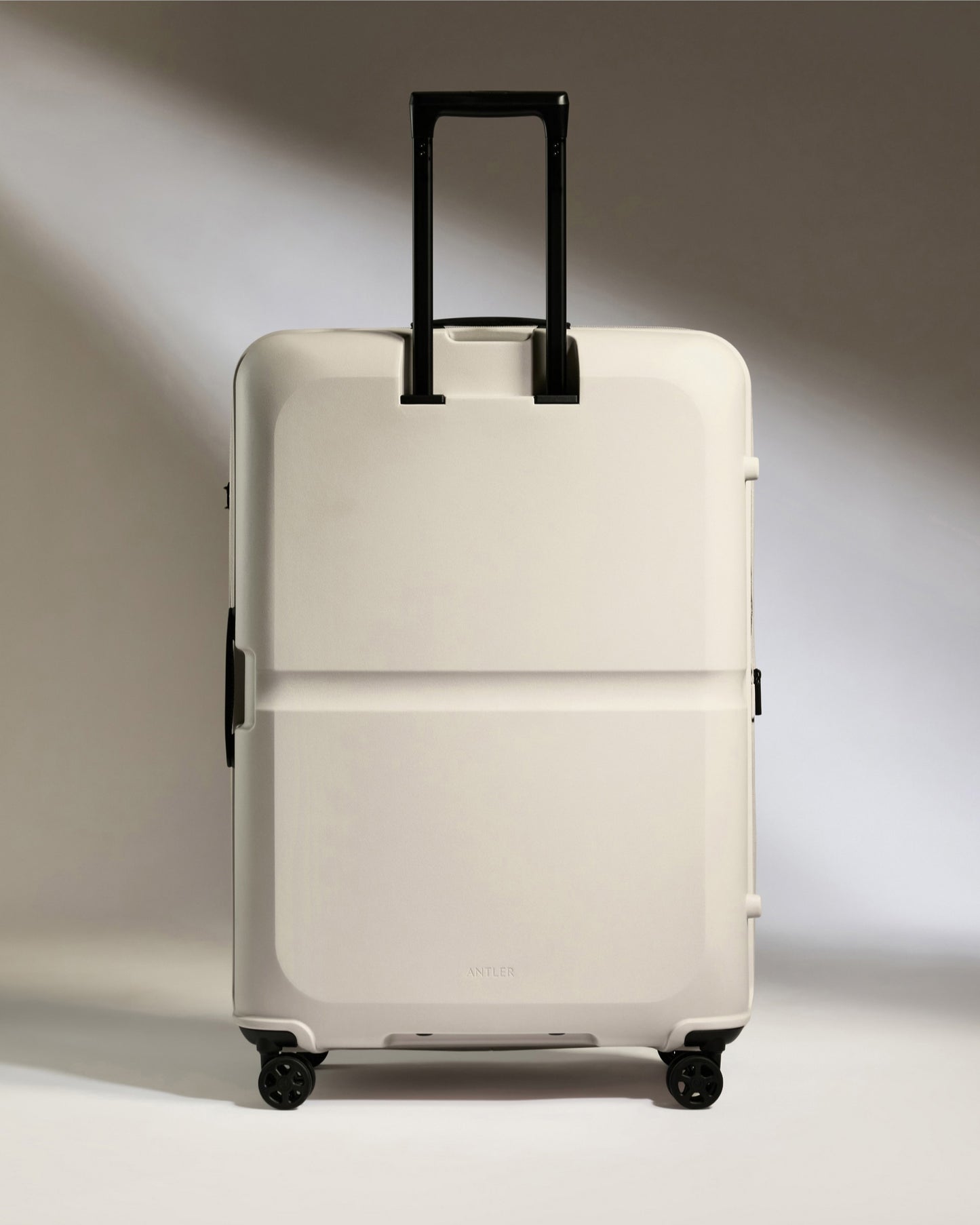 Large Luggage in Taupe - Single Stripe