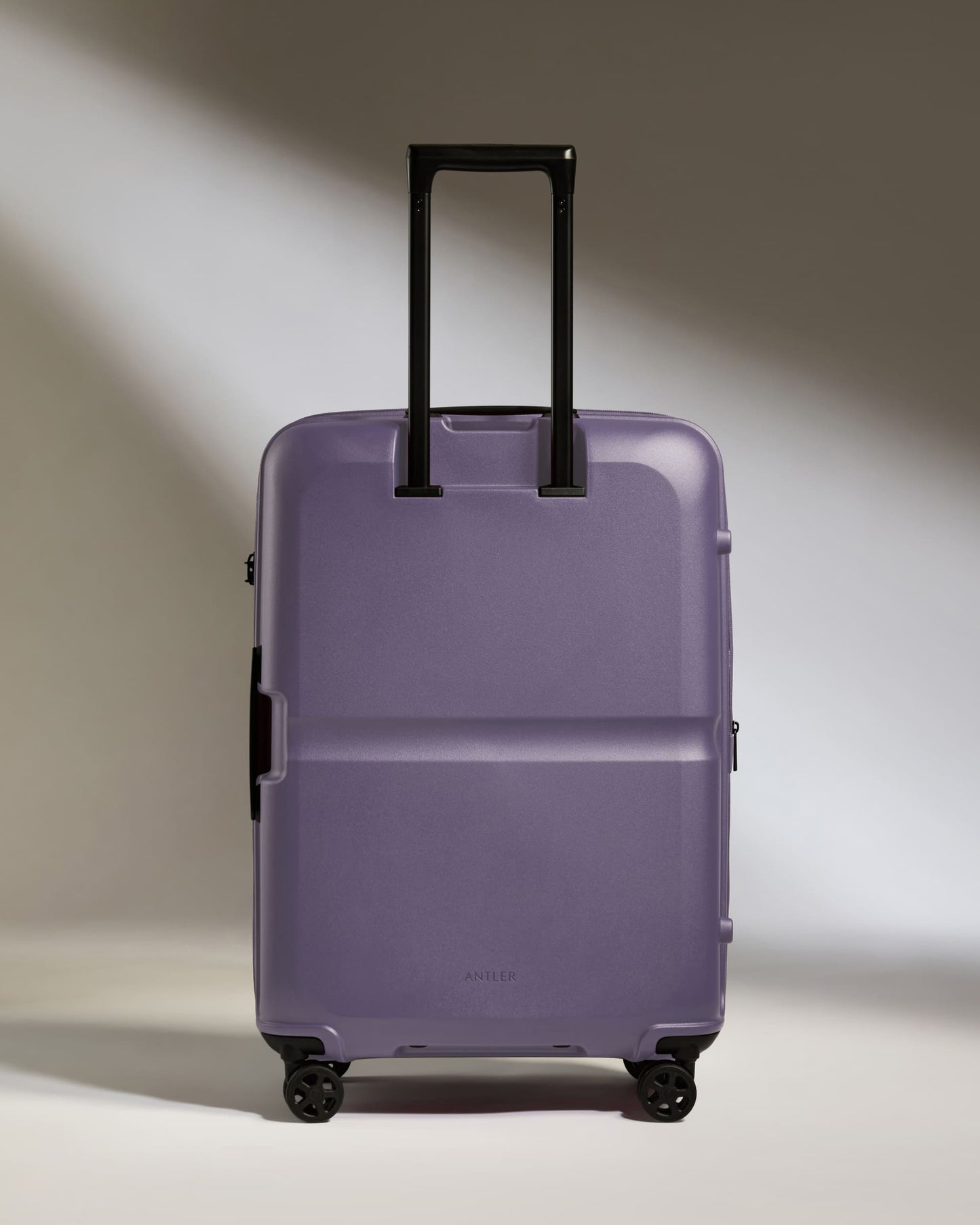 Medium Luggage in Thistle Purple - Single Stripe