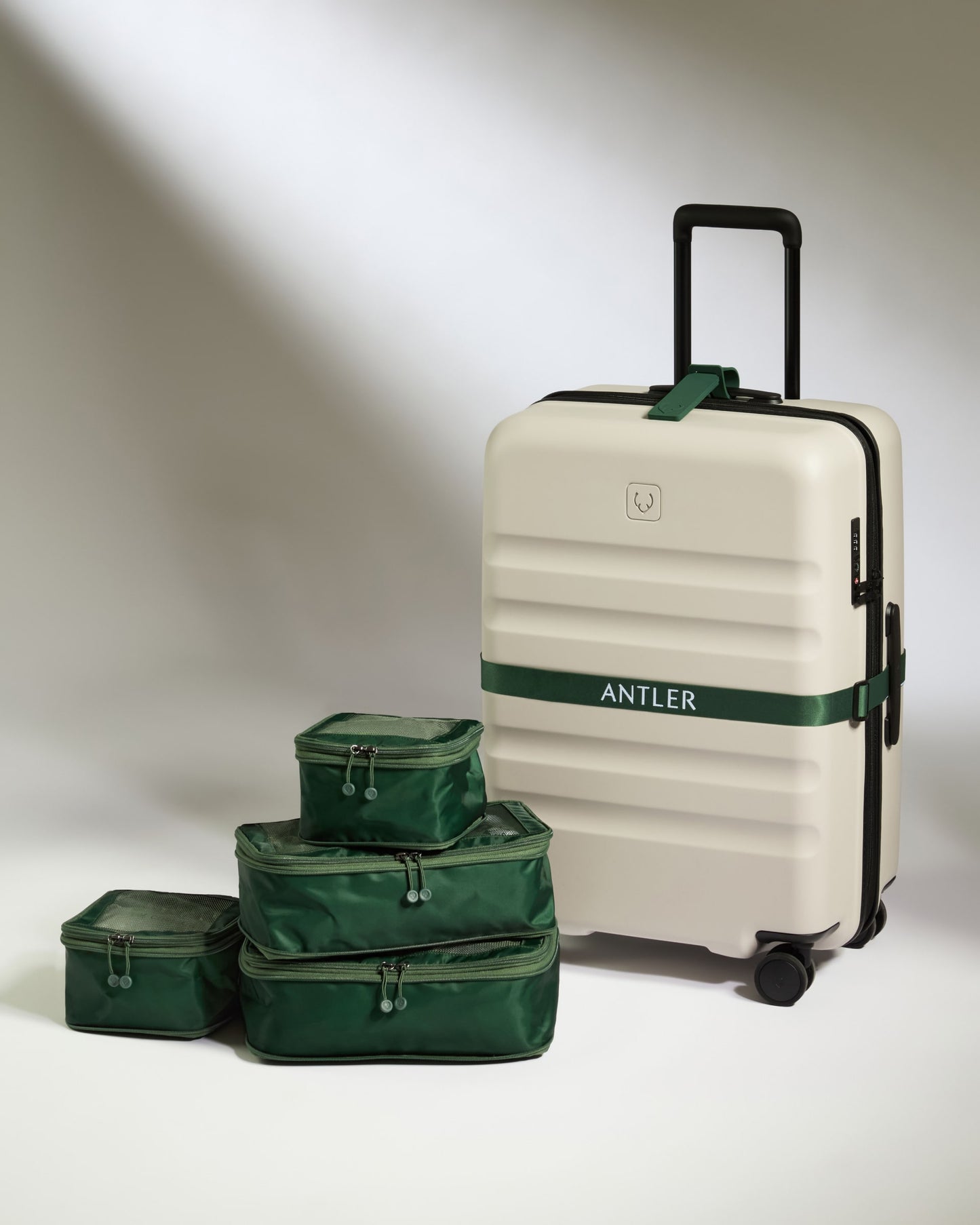 Packing Cubes in Green - Set of 4