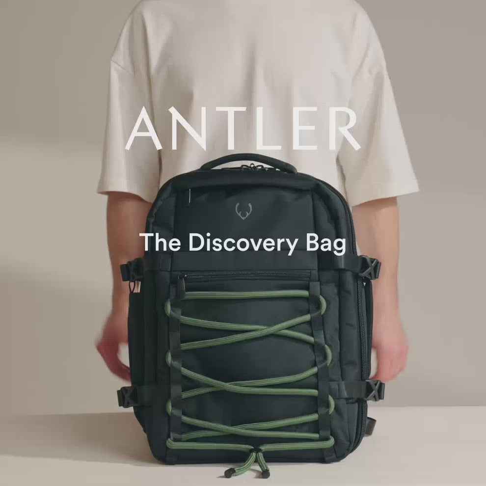 Discovery Backpack in Black Rucksacks Travel Bags Antler USA