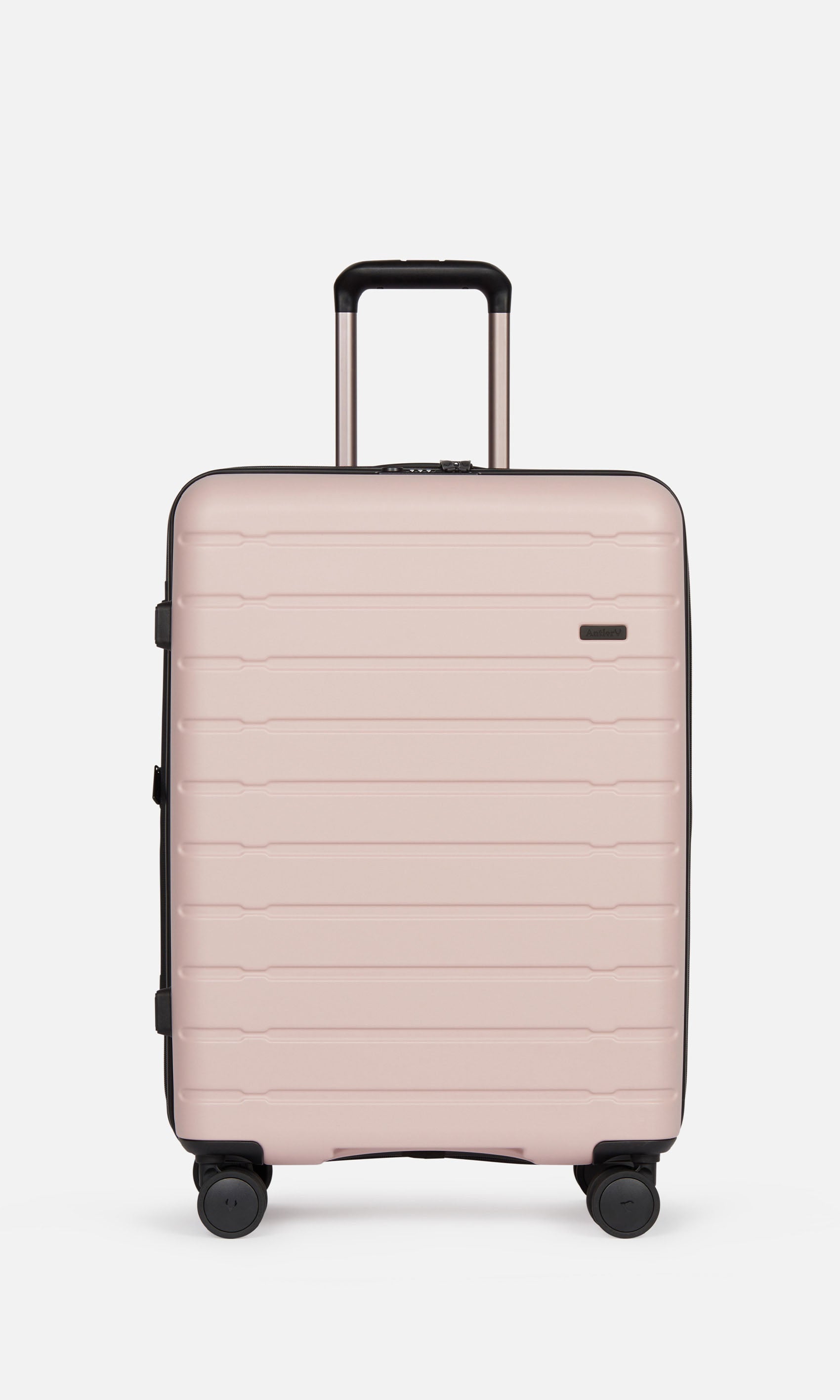 Pink store antler suitcase